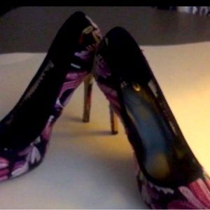 Floral Heels from Mixed No.6. 3 -3.5 inches